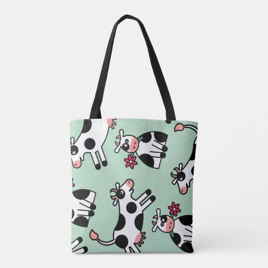 Lolailo 22 Koe van het stroomverbruik Tote Bag (Achterkant)