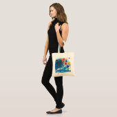Lola's Basquiat inspired art Tote Bag (Voorkant (model))