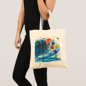 Lola's Basquiat inspired art Tote Bag (Voorkant (product))