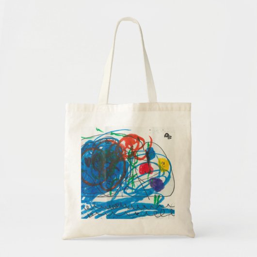 Lola's Basquiat inspired art Tote Bag (Voorkant)