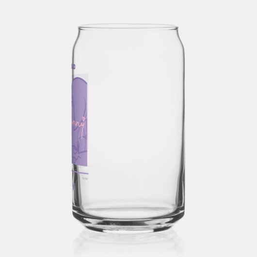 Lola's muziekspeler blikvorm glas (Links)