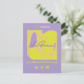 Lola's muziekspeler briefkaart (Staand voorkant)