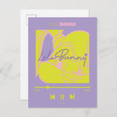 Lola's muziekspeler briefkaart (Voorkant / Achterkant)