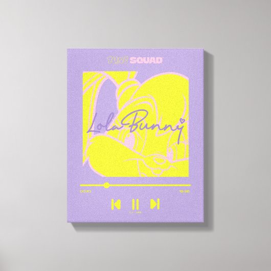 Lola's muziekspeler canvas afdruk (Voorkant)