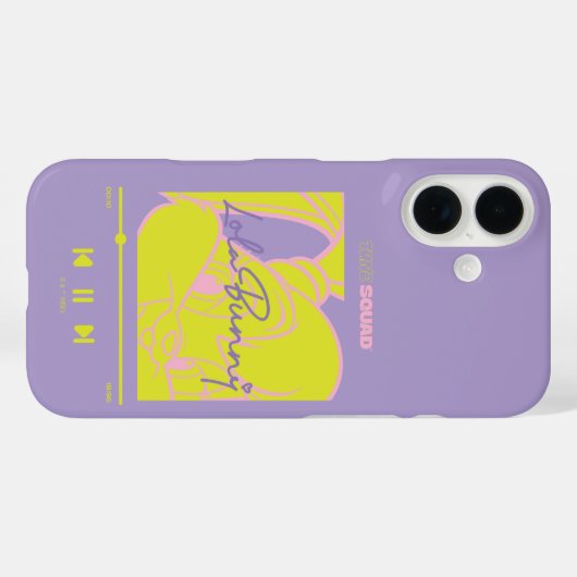 Lola's muziekspeler Case-Mate iPhone case (Achterkant (horizontaal))