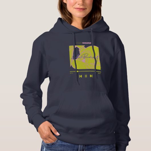 Lola's muziekspeler hoodie (Voorkant)