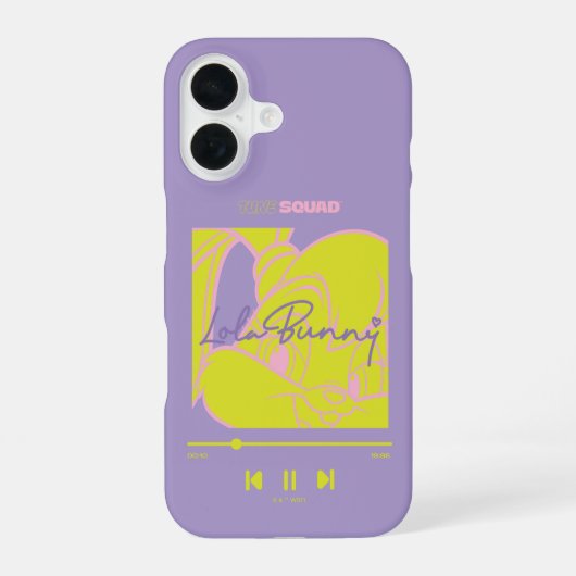 Lola's Muziekspeler iPhone 16 Hoesje (Achterkant)