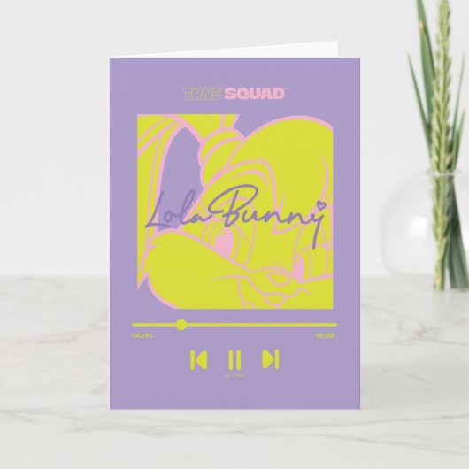 Lola's muziekspeler kaart (Voorkant)