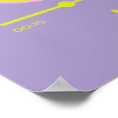 Lola's muziekspeler poster (Hoek)