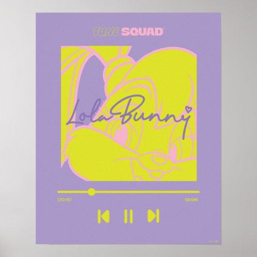 Lola's muziekspeler poster (Voorkant)