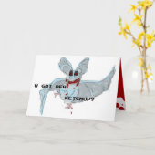 LOLBATZ de Kaart van de Verjaardag van de (Gele Bloem)