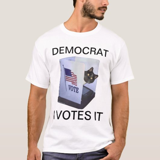 LOLCAT Liberale STEMMING T-shirt (Voorkant)