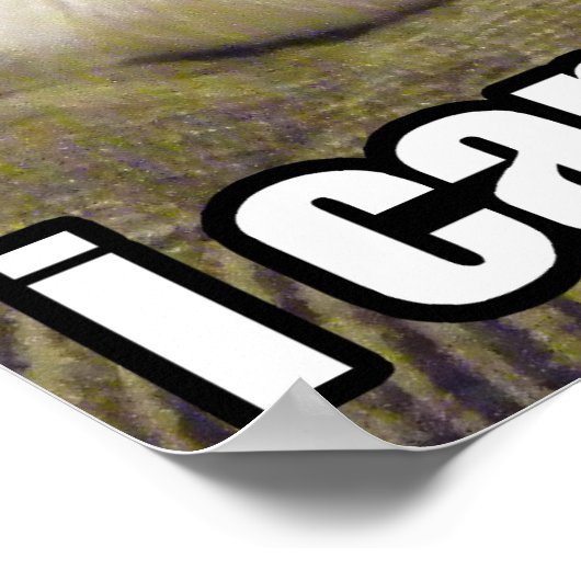 LOLcat - lieve god Poster (Hoek)