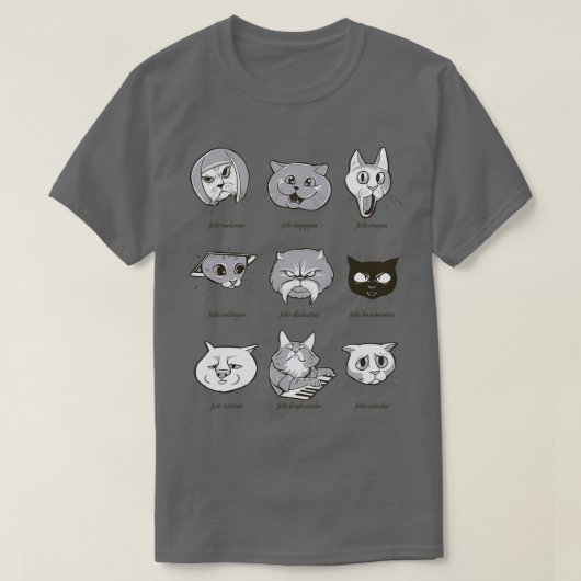 LOLcat Taxonomy T-shirt (Design voorkant)