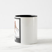 LOLCat: Wiskunde Tweekleurige Koffiemok (Center)