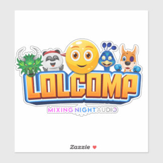 LOLCOMP Custom-Cut Vinyl Sticker