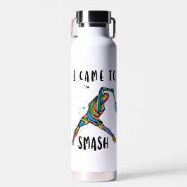 Lolieke Badminton Smash Grafiek Ik Ben Hier Om Te  Waterfles