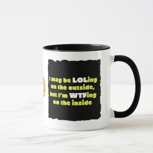 LOLing on the Outside Coffee Mok (Rechts)