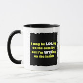 LOLing on the Outside Coffee Mok (Links)