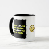 LOLing on the Outside Coffee Mok (Voorkant links)