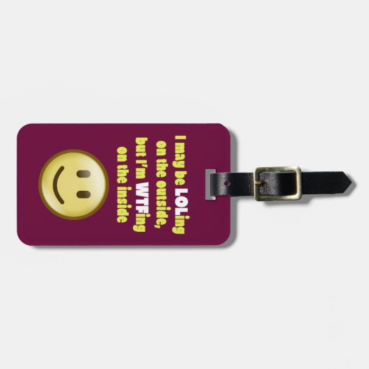 LOLing op het buitenste Bagagelabel (Voorkant horizontaal)