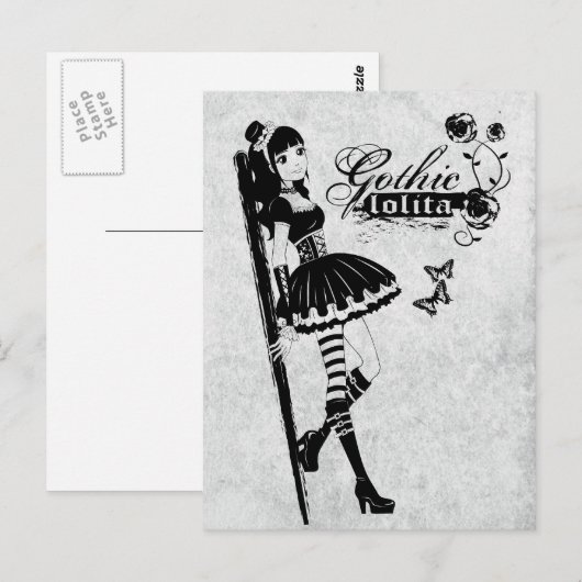 Lolita briefkaart (Voorkant / Achterkant)