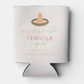 LOLITA Fiesta Siesta Tequila Bachelorette Favor Blikjeskoeler (Voorkant)