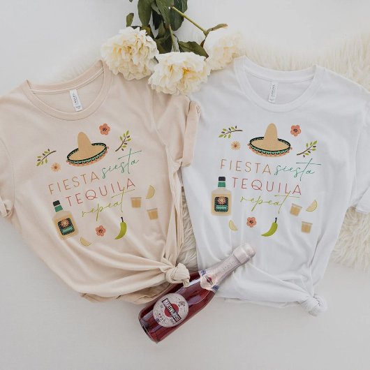 LOLITA Fiesta Siesta Tequila Repeat Bachelorette T T-shirt