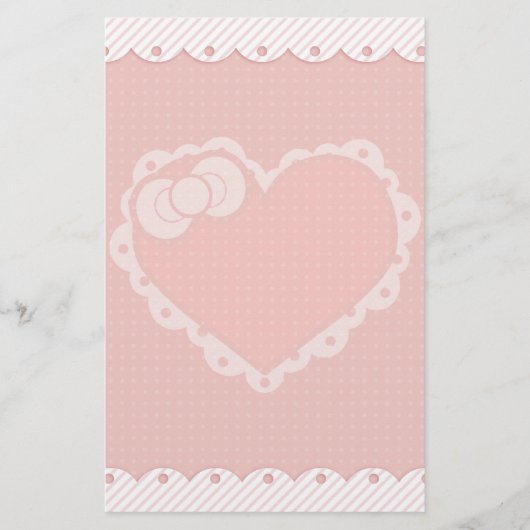 Lolita Heart Briefpapier (Voorkant)