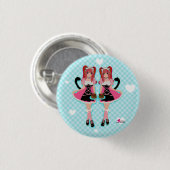 Lolita Neko Maids Button (Voorkant /achterkant)