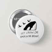 Lolita Retirement Button (Voorkant /achterkant)