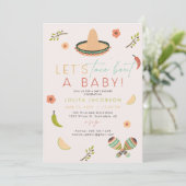 LOLITA Taco 'Bout A Baby Fiesta Baby shower' (Staand voorkant)