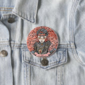 Lolita Zodiac Ronde Button 7,6 Cm (In situ)