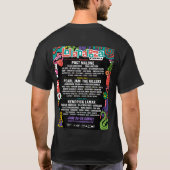 LOLLAPALOOZA FESTIVAL 2020 EUR T-SHIRT (Achterkant)