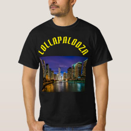Lollapalooza music festival Design T-shirt