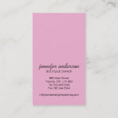 Lolli Cakes Visitekaartjes (Achterkant)