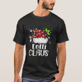 Lolli Claus Kerstman Hoed Kerstmis Licht Kerstmis  T-shirt (Voorkant)