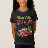 Lolli en Pop kerst pyjama grootouders oma T-shirt (Voorkant)
