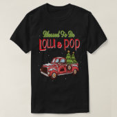 Lolli en Pop Kerstmis Pajama Grandouders Grandmot T-shirt (Design voorkant)