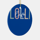 Lolli Life Lolli Grandma Boho Lolli grootmoeder Keramisch Ornament (Rechts)