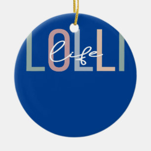 Lolli Life Lolli Grandma Boho Lolli grootmoeder Keramisch Ornament