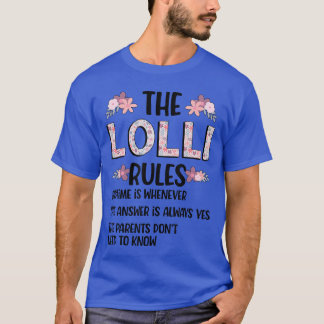 Lolli oma regeert Lolli oma cadeau T-shirt