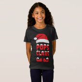 Lolli & Pop Matching Familie Kerstmis Pyjama Gran T-shirt (Voorkant volledig)