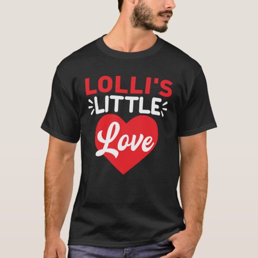 Lolli s Little Valentine  Valentineu2019s Day T-shirt (Voorkant)