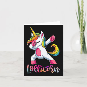 Lollicorn Lolli Eenhoorn Shirt Kaart