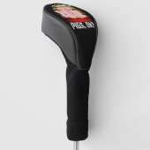 Lollig, ik vind varkens gewoon echt leuk oké golfheadcover (Schuin)