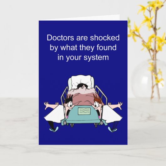 Lollige beterschapswens kaart (Gele Bloem)