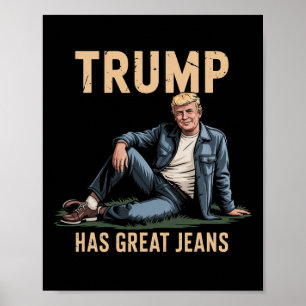 Lollige Trump Heeft Prima Broeken  Poster