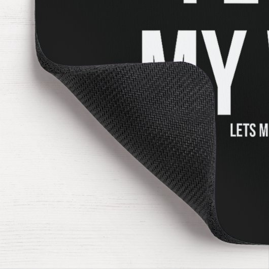 Lollige Vaderdag Videospel Vader  Muismat (Hoek)