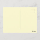 Lollige Verjaardag BigFoot Sasquatch Briefkaart (Achterkant)